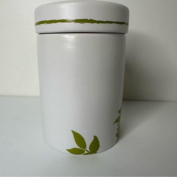 Starbucks White ceramic coffee tea canister - Picture 5 of 8